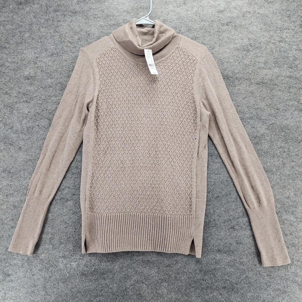 7th Avenue Design Studio New York Co Top Womens Medium Long Sleeve Turtleneck